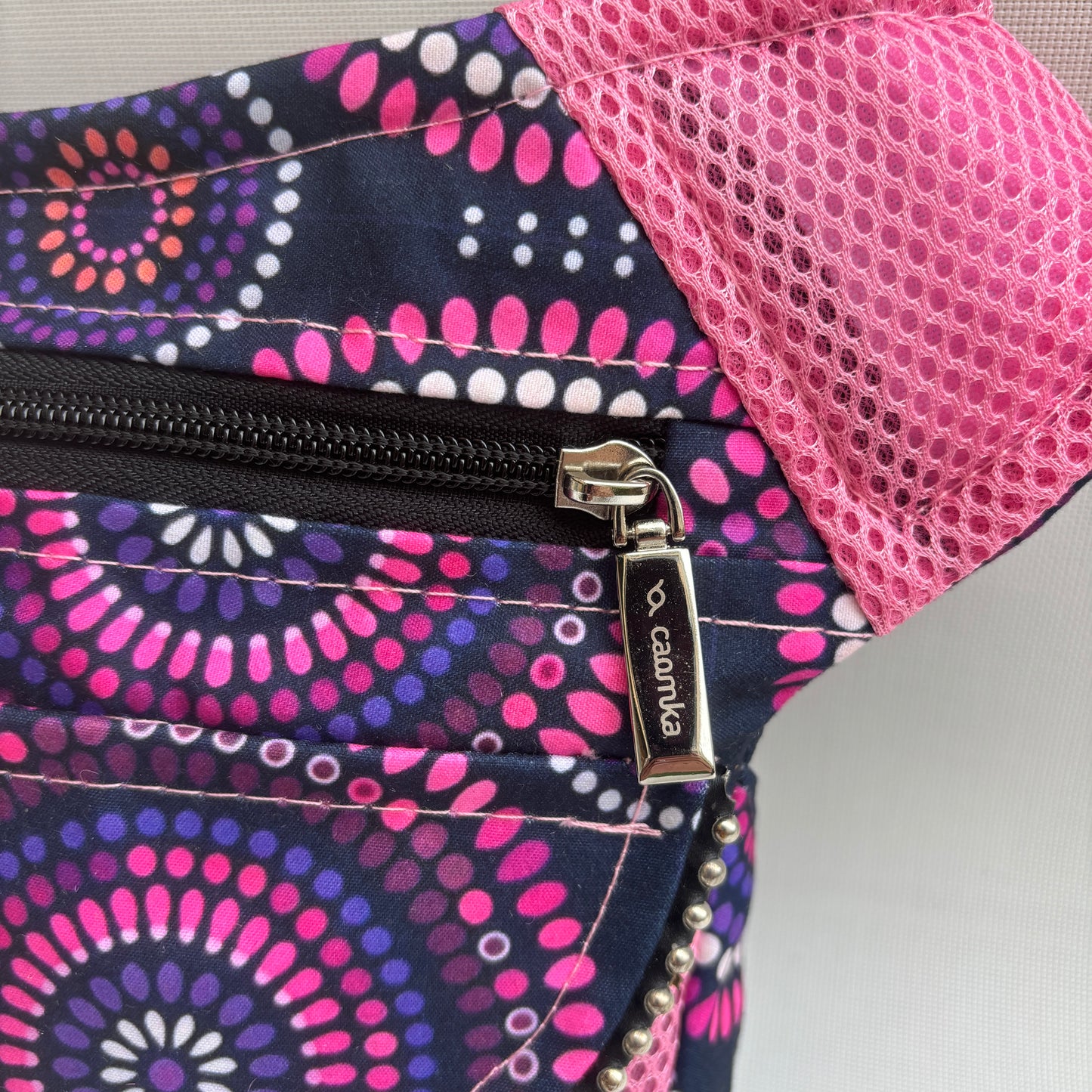 Spezielles schwarzes „Cordura“ &amp; Silber + Gesäßtasche, exklusives Teil Nr. 11492