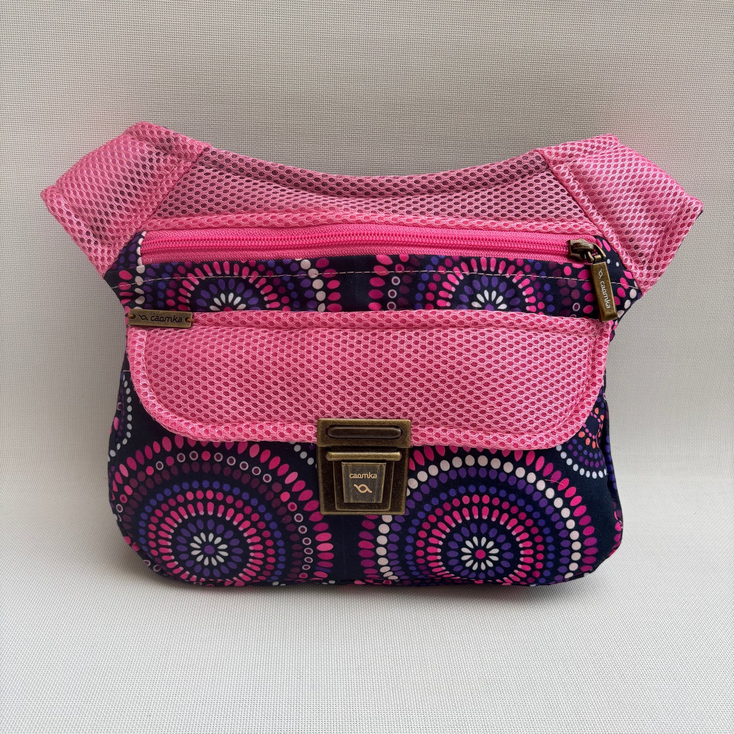 Riñonera "Special Mandalas & Soft3D Top" + Bolsillo trasero · Pieza Única Núm. 18154