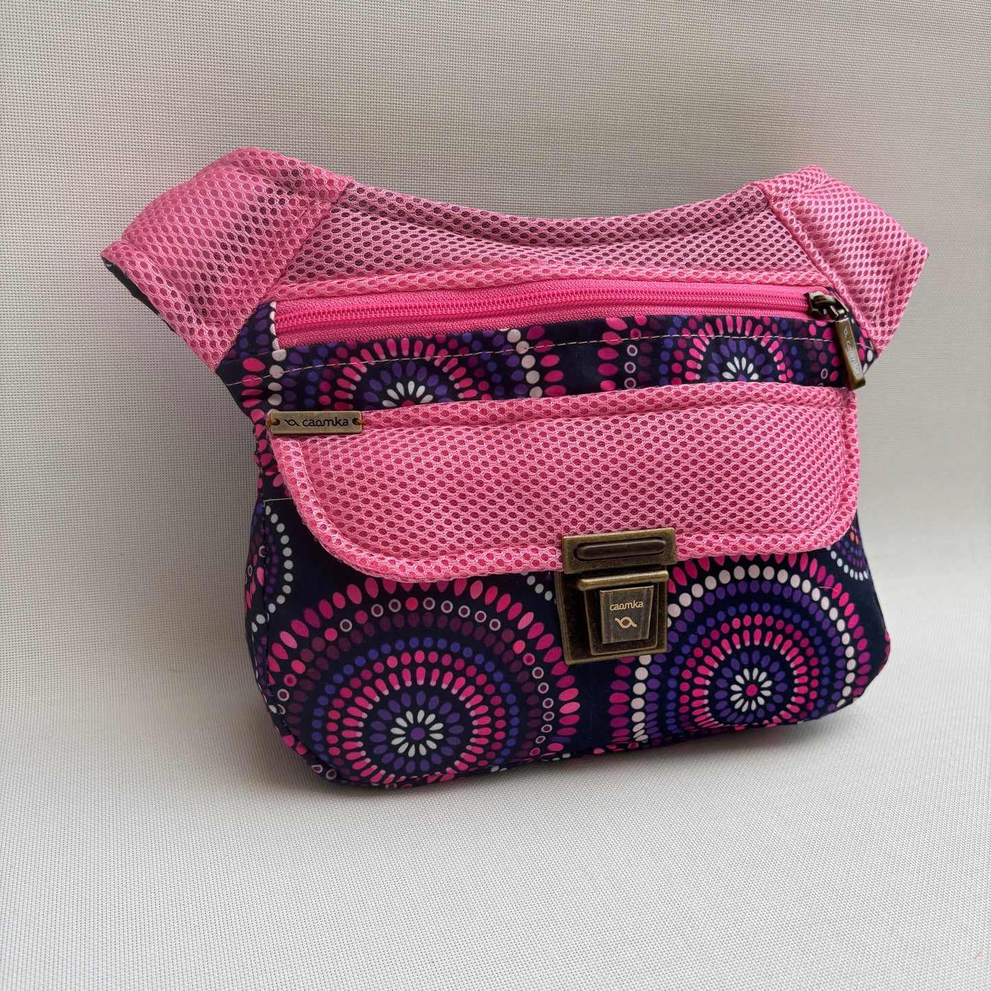 Riñonera "Special Mandalas & Soft3D Top" + Bolsillo trasero · Pieza Única Núm. 18154