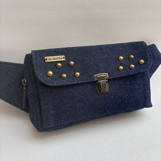 Riñonera Urban Premium · AZUL VAQUERO DENIM · Pieza Exclusiva Núm. 18060