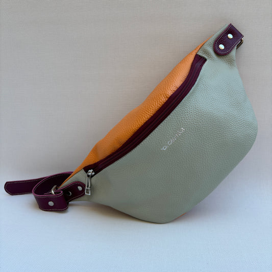 Retro Chic Watermelon Fantasy Colors · Piel / Cuero · Pieza Exclusiva Núm. 15647
