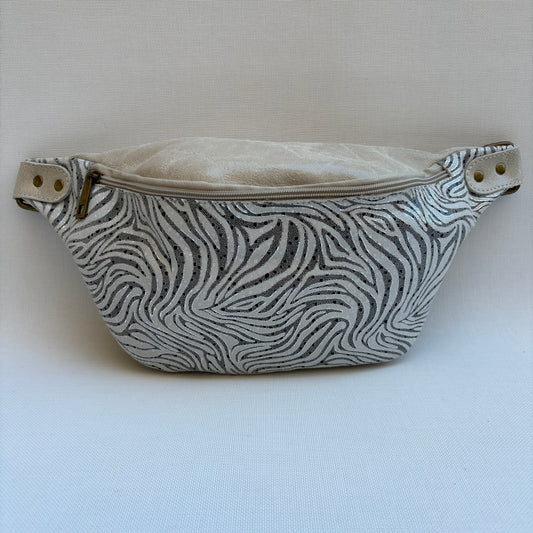 Retro Chic Watermelon Zebra · Piel / Cuero · Pieza Exclusiva Núm. 15650