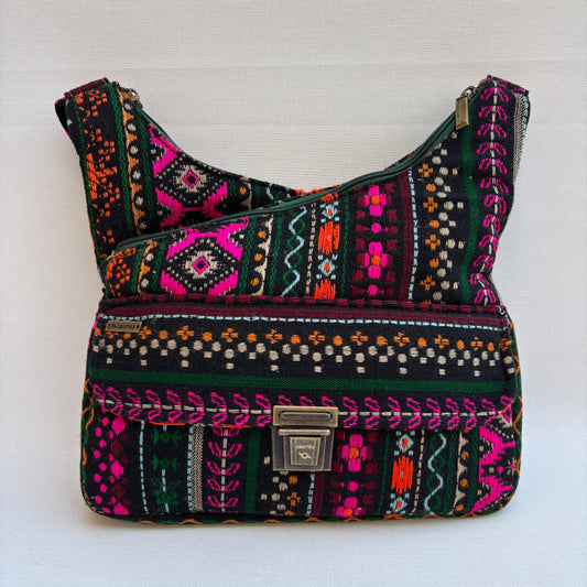 Bolso Bandolera Súper Caomka "Etnical India" · Pieza Única Núm. 18765