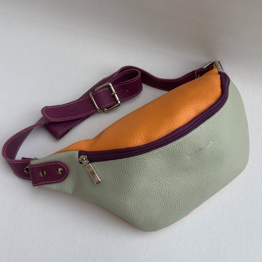 Retro Chic Watermelon Fantasy Colors · Piel / Cuero · Pieza Exclusiva Núm. 18090