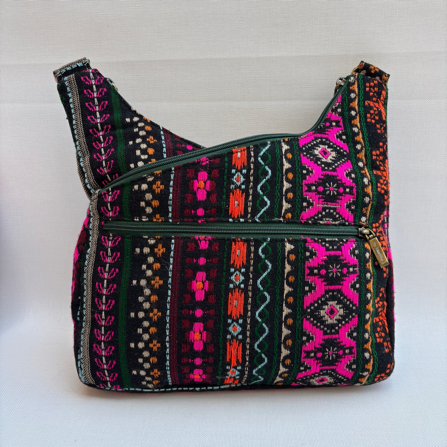 Bolso Bandolera Súper Caomka "Etnical India" · Pieza Única Núm. 18765