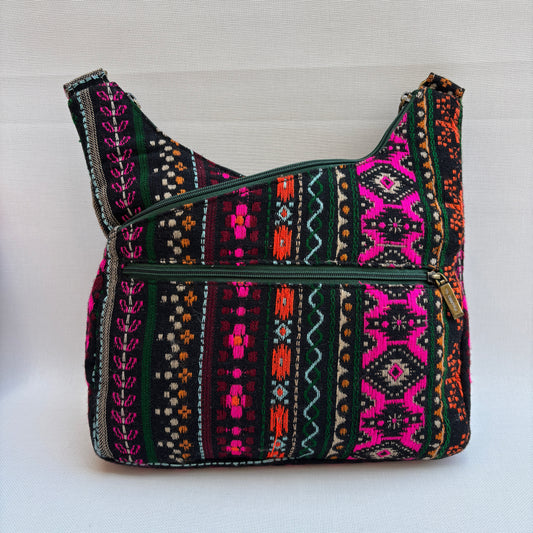 Bolso Bandolera Súper Caomka "Etnical India" · Pieza Única Núm. 18765