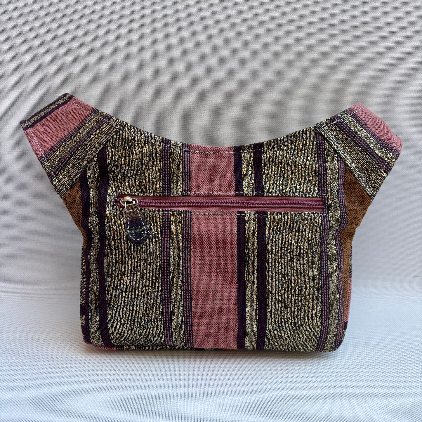 Riñonera "Elegant Golden India" + Bolsillo trasero · Pieza Única Núm. 18896