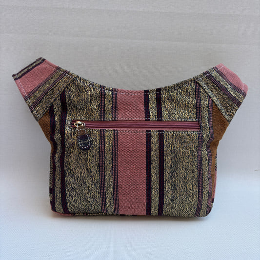 Riñonera "Elegant Golden India" + Bolsillo trasero · Pieza Única Núm. 18896