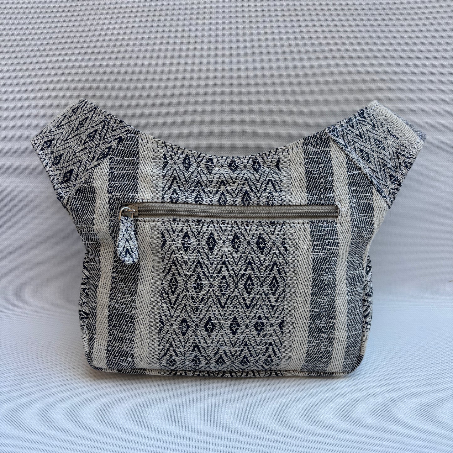 Riñonera "Elegant Silver India" + Bolsillo trasero · Pieza Única Núm. 18820