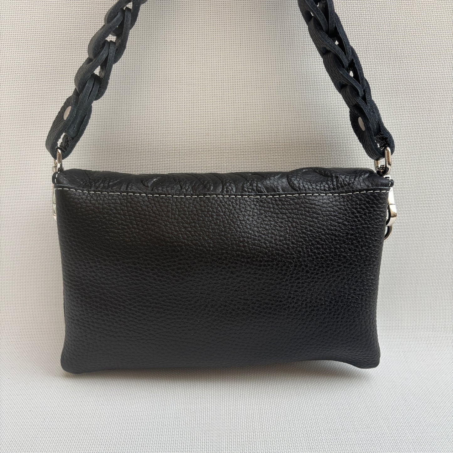 Riñonera multifunción ELEGANT NANO "Black" · Piel · Pieza Exclusiva Núm. 18076