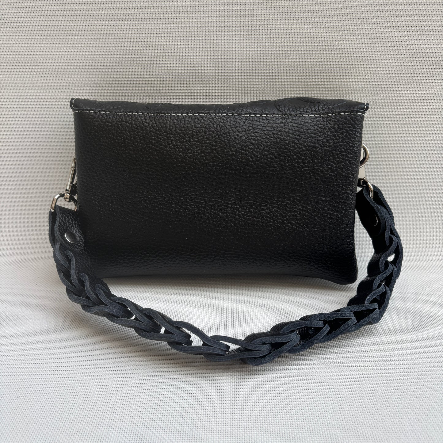 Riñonera multifunción ELEGANT NANO "Black" · Piel · Pieza Exclusiva Núm. 18076