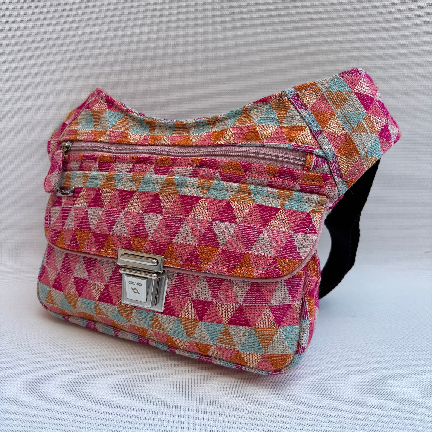 Riñonera "Special Geometric Alegría" + Bolsillo trasero · Pieza Única Núm. 18819