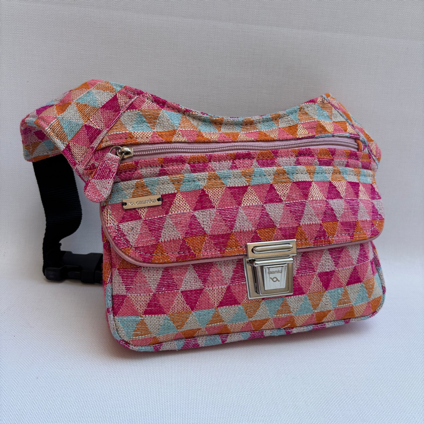 Riñonera "Special Geometric Alegría" + Bolsillo trasero · Pieza Única Núm. 18819