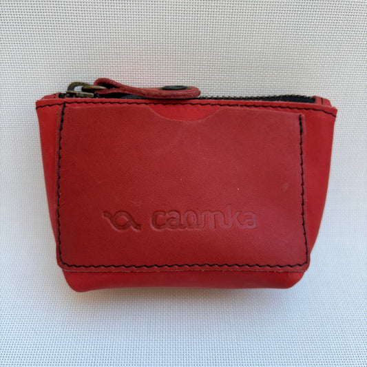 Monedero Wink CAOMKA · Piel natural · Pieza Exclusiva Núm. 15635