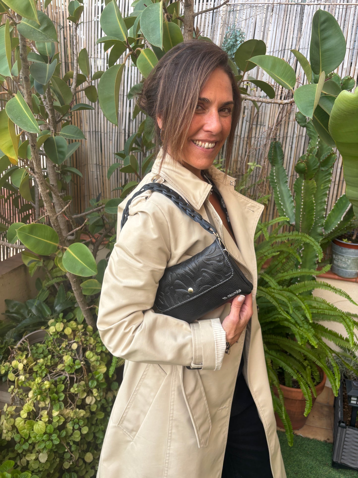 Riñonera multifunción ELEGANT NANO "Black" · Piel · Pieza Exclusiva Núm. 18076