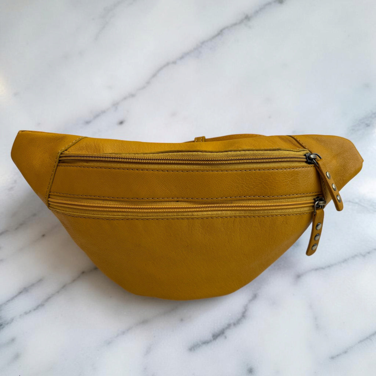 Riñonera "Special RetroChic Yellow" · Piel · Pieza Exclusiva Núm. 19670