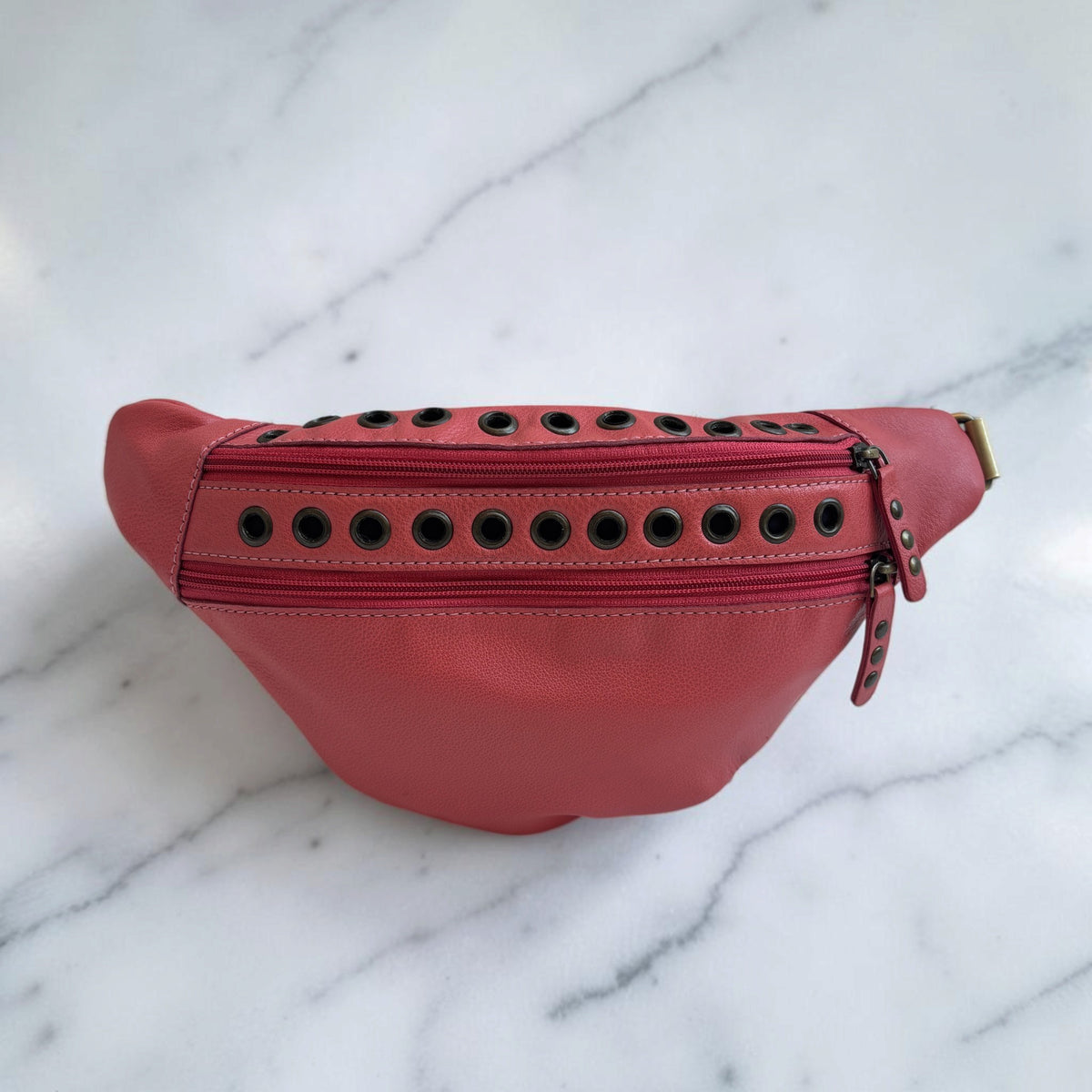 Riñonera "Special RetroChic Coral Top" · Piel · Pieza Exclusiva Núm. 19672
