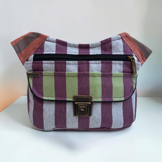 Riñonera Original "Special Stripes Mix" + Bolsillo trasero · Pieza Única Núm. 19644