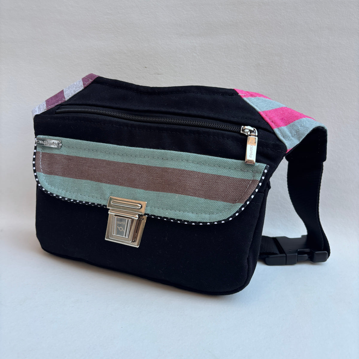 Riñonera Original "Special Stripes Black" · Pieza Única Núm. 19640