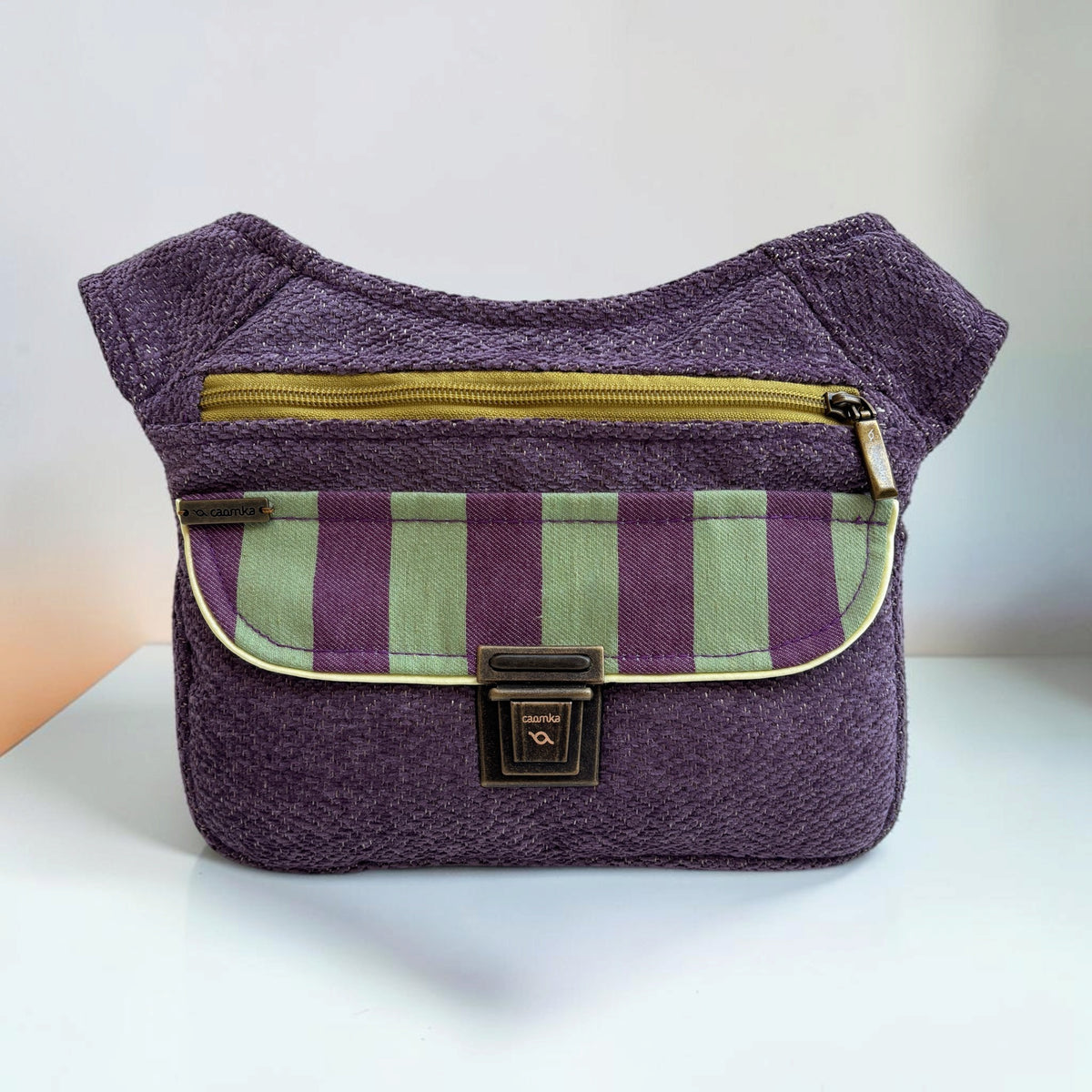 Riñonera Original "Special Purple Lime Top" · Pieza Única Núm. 19645
