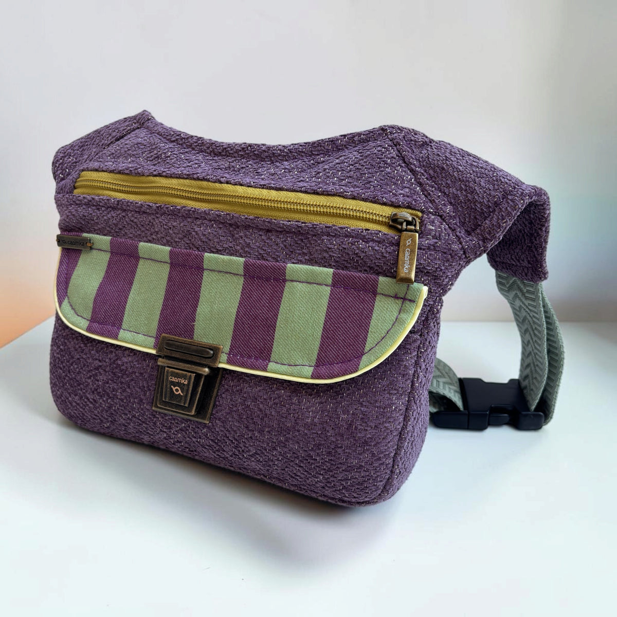 Riñonera Original "Special Purple Lime Top" · Pieza Única Núm. 19645