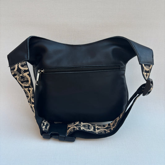 Riñonera "Special Black Silver Top" · Piel - Cuero · Pieza Única Núm. 16619