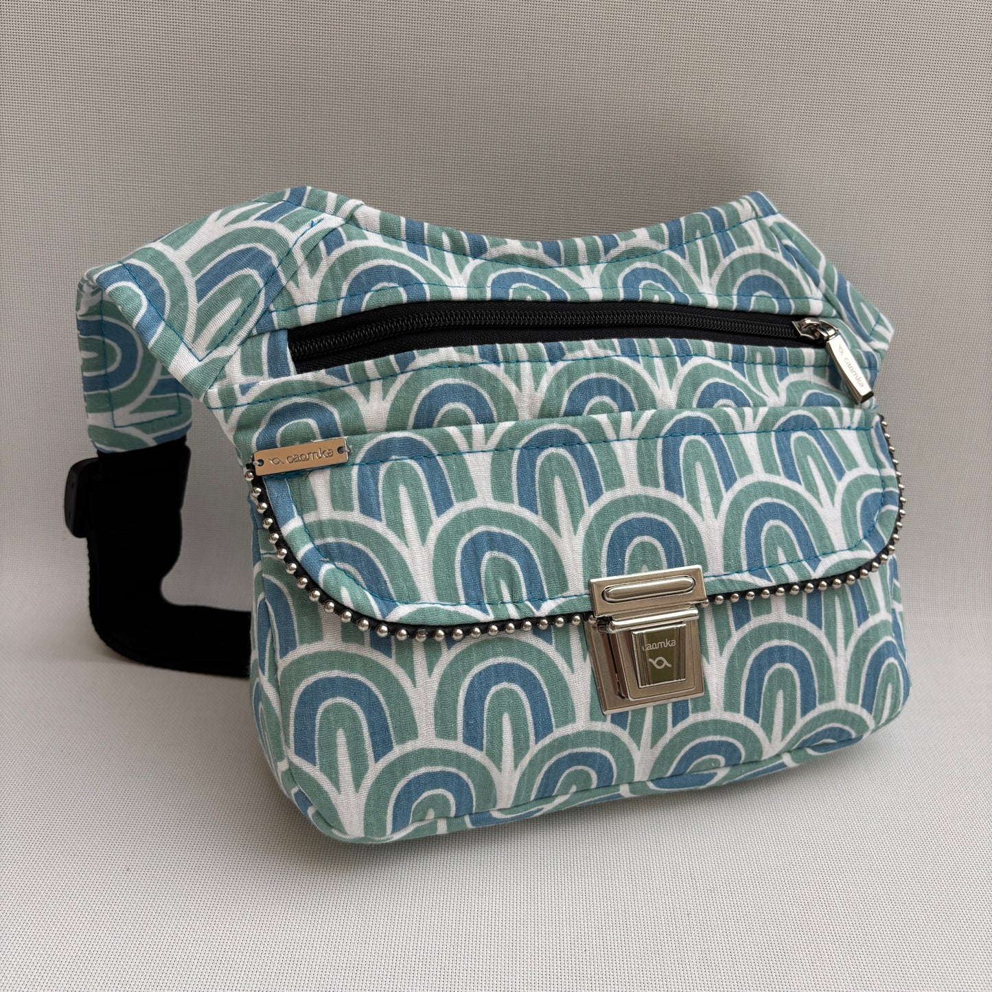 Riñonera "Special Aqua Arches" + Bolsillo trasero · Pieza Única Núm. 18098