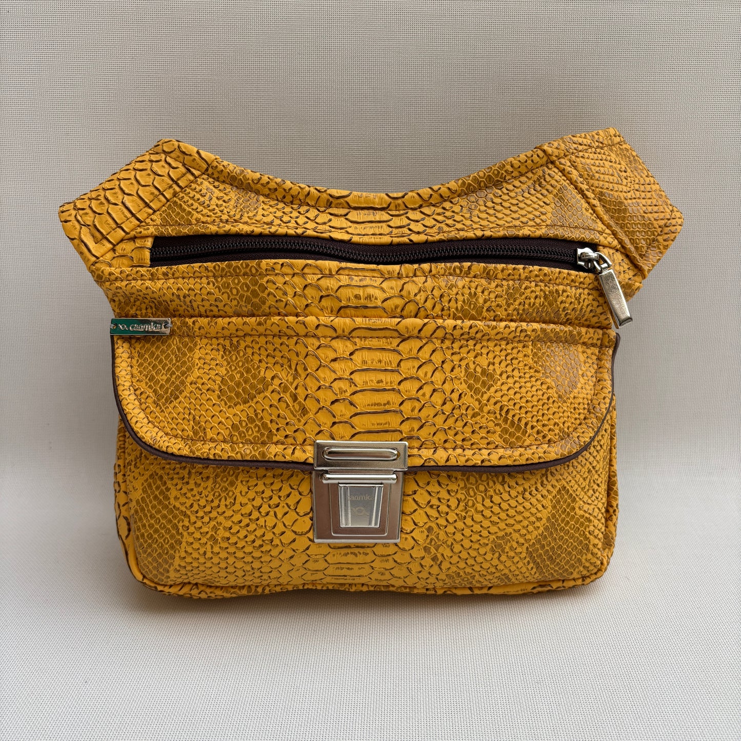 Riñonera "Elegant Yellow" · Polipiel · Pieza única Núm. 18178