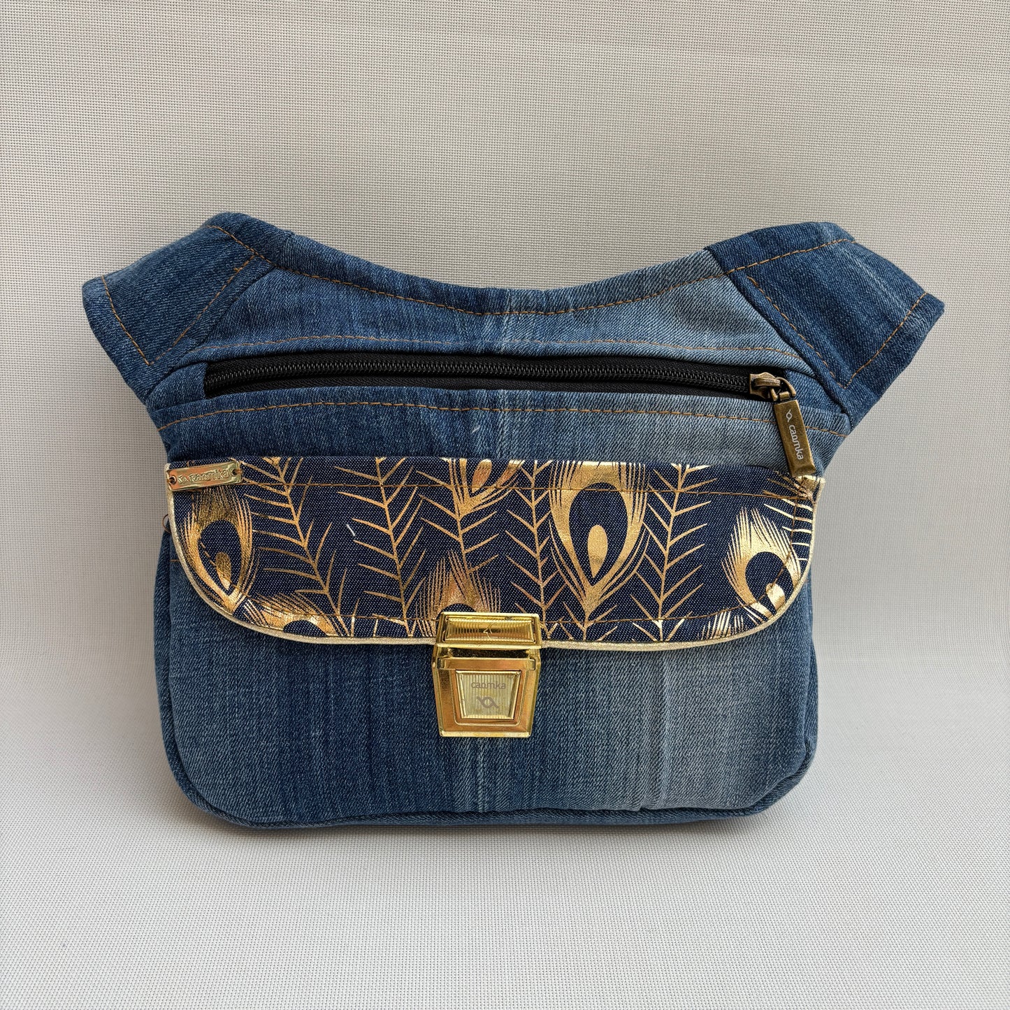 Riñonera “Special ♻️ Jeans Recycled ♻️ Top” · Pieza Única Núm. 18179