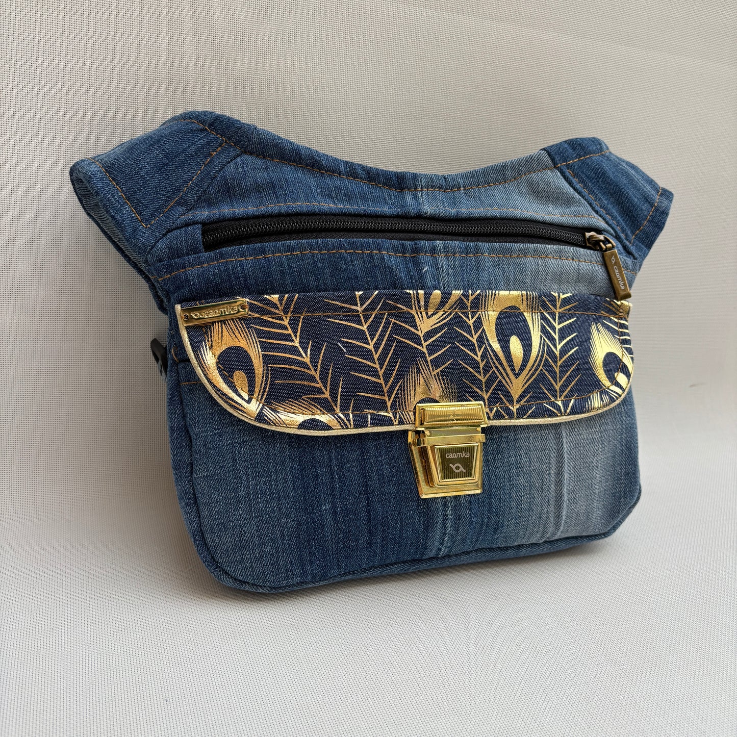 Riñonera “Special ♻️ Jeans Recycled ♻️ Top” · Pieza Única Núm. 18179