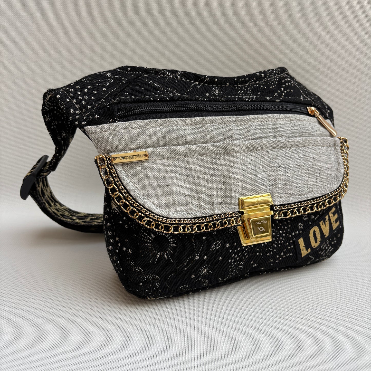Riñonera "Special Cosmos Top" + Bolsillo trasero · Pieza única núm. 18182