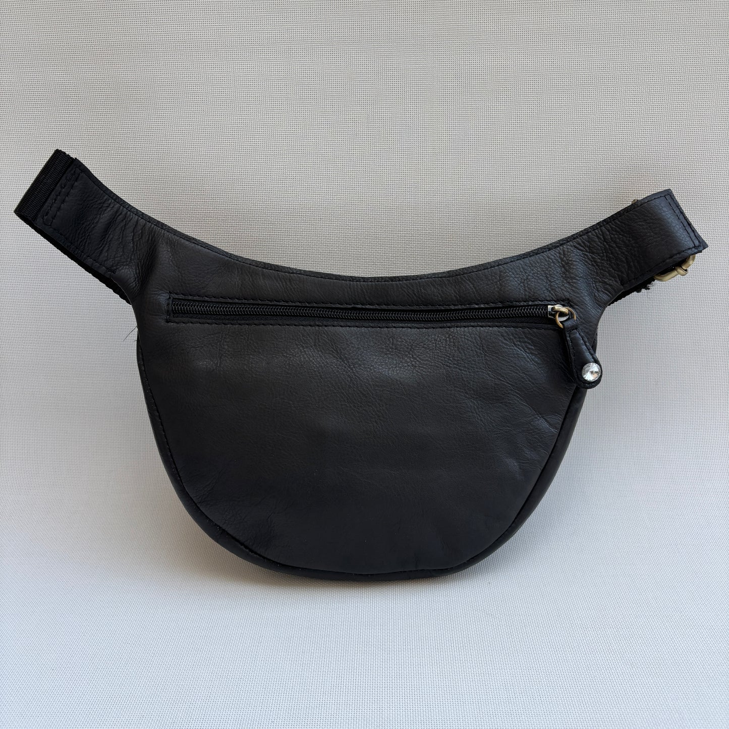 Riñonera Luna "Special Black Luxury" Silver · Piel · Pieza Exclusiva Núm. 18788