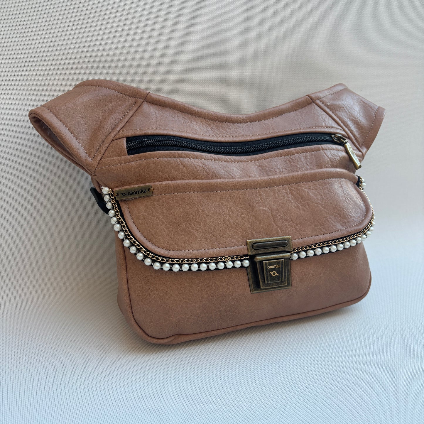 Riñonera Special Top Camel Plus · Polipiel · Pieza Exclusiva Núm. 16626