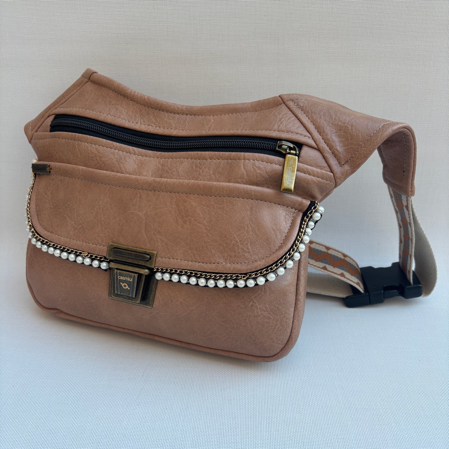 Riñonera Special Top Camel Plus · Polipiel · Pieza Exclusiva Núm. 16626