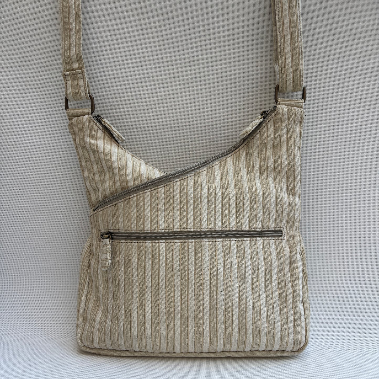 Bolso Bandolera Súper Caomka "Natural Soft Sand" · Pieza Única Núm. 18806