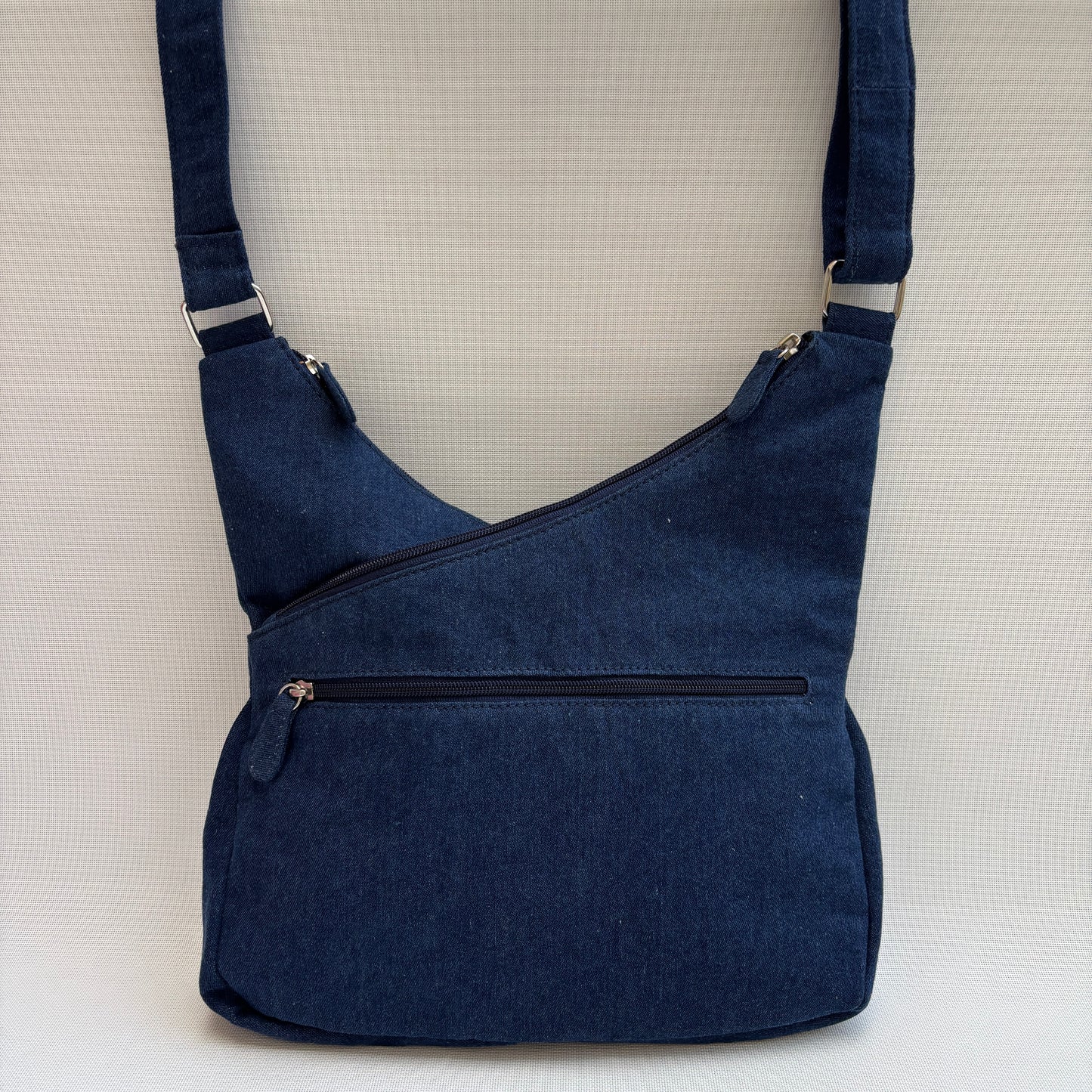 Bolso Bandolera Súper Caomka "Denim Dual Soul" · Pieza Única Núm. 18807