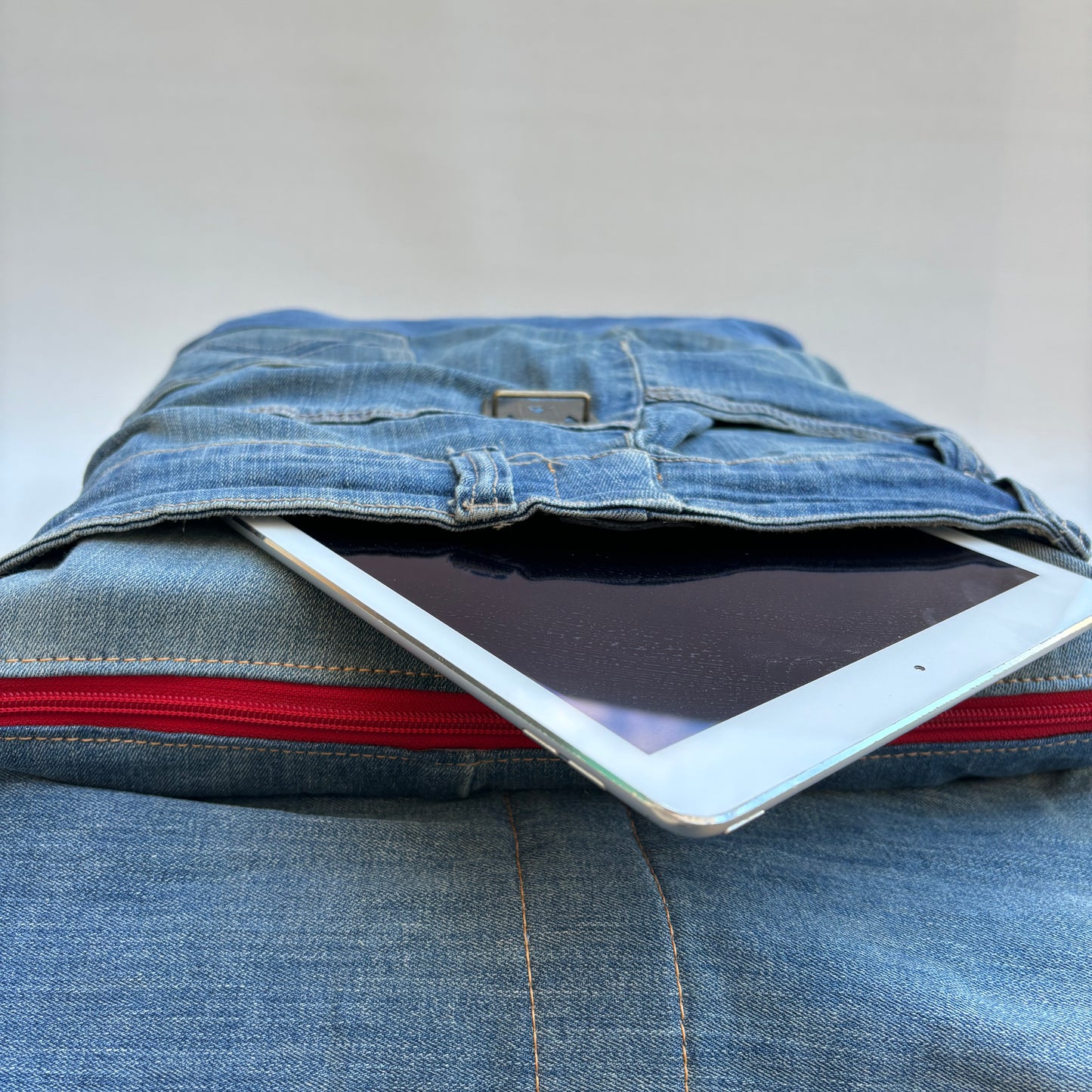 Mochila Top Caomka Recycled ♻️ Jeans · Pieza Única 15724