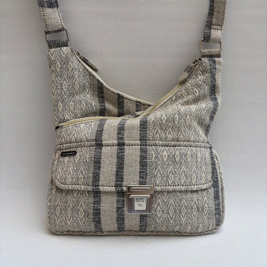 Bolso Bandolera Súper Caomka "Urban Sand Lines" · Pieza Única Núm. 18810