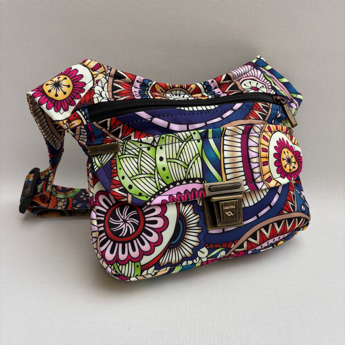 Riñonera "Special Mandalas Top" + Bolsillo trasero · Pieza Única Núm. 18206