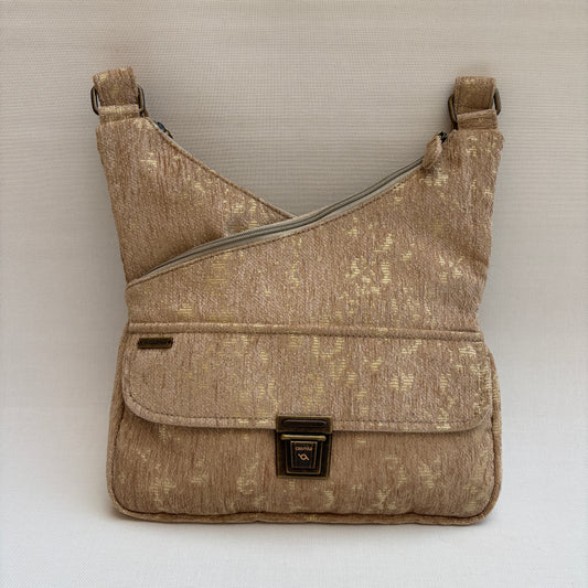 Bolso Bandolera Súper Caomka "Golden Sand Glow" · Pieza Única Núm. 18814