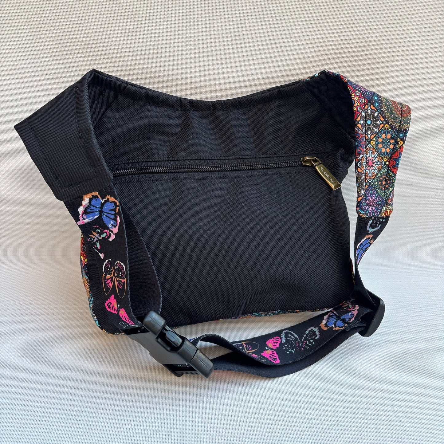 Riñonera "Special Mandalas Top" · Cordura + Bolsillo trasero · Impermeable · Pieza Única Núm. 16606