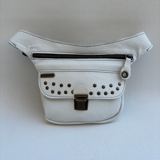Mini Premium White & Old Gold · Piel · Cuero · Pieza Exclusiva Núm. 15799