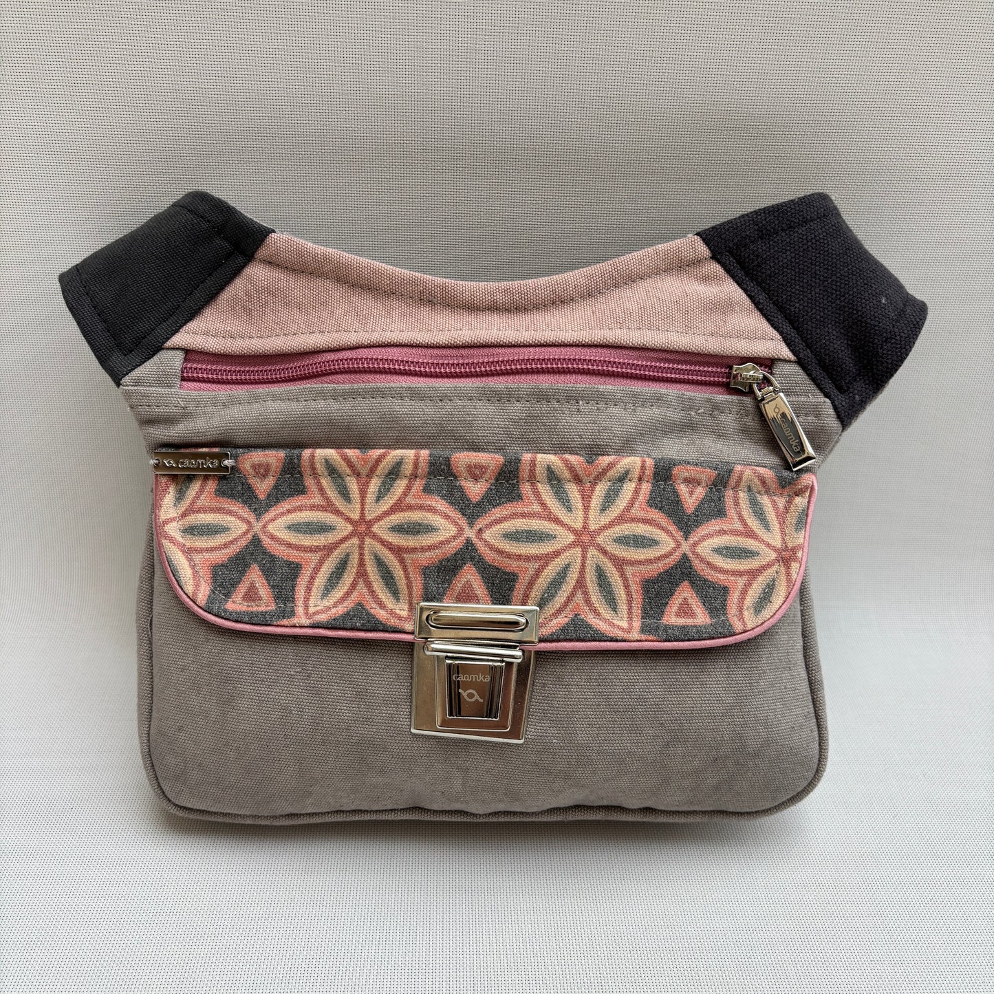 Riñonera "Mandalas Nepal Top" + Bolsillo trasero · Pieza Única Núm. 17387