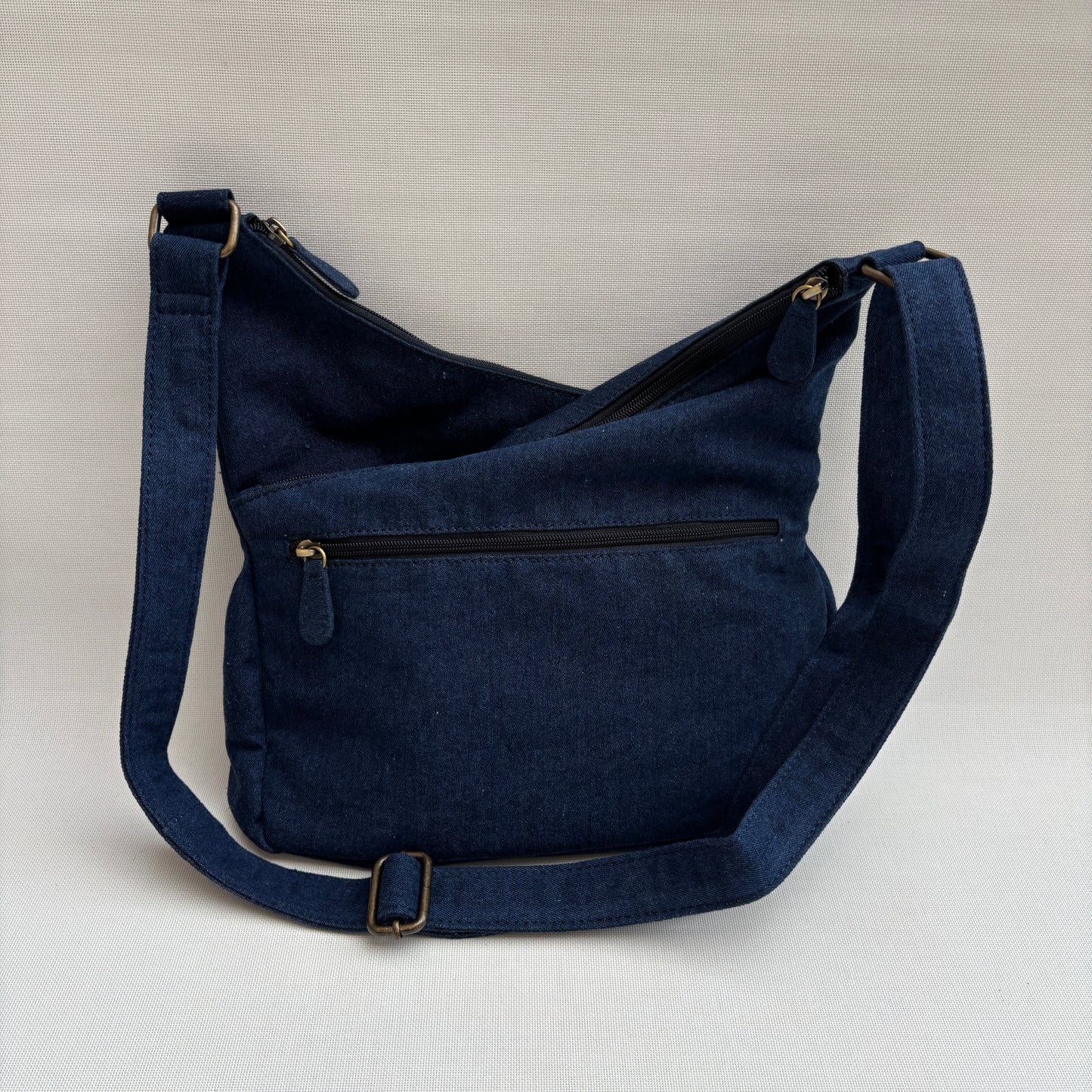 Bolso Bandolera Súper Caomka "Denim Rebel Soul" · Pieza Única Núm. 18799