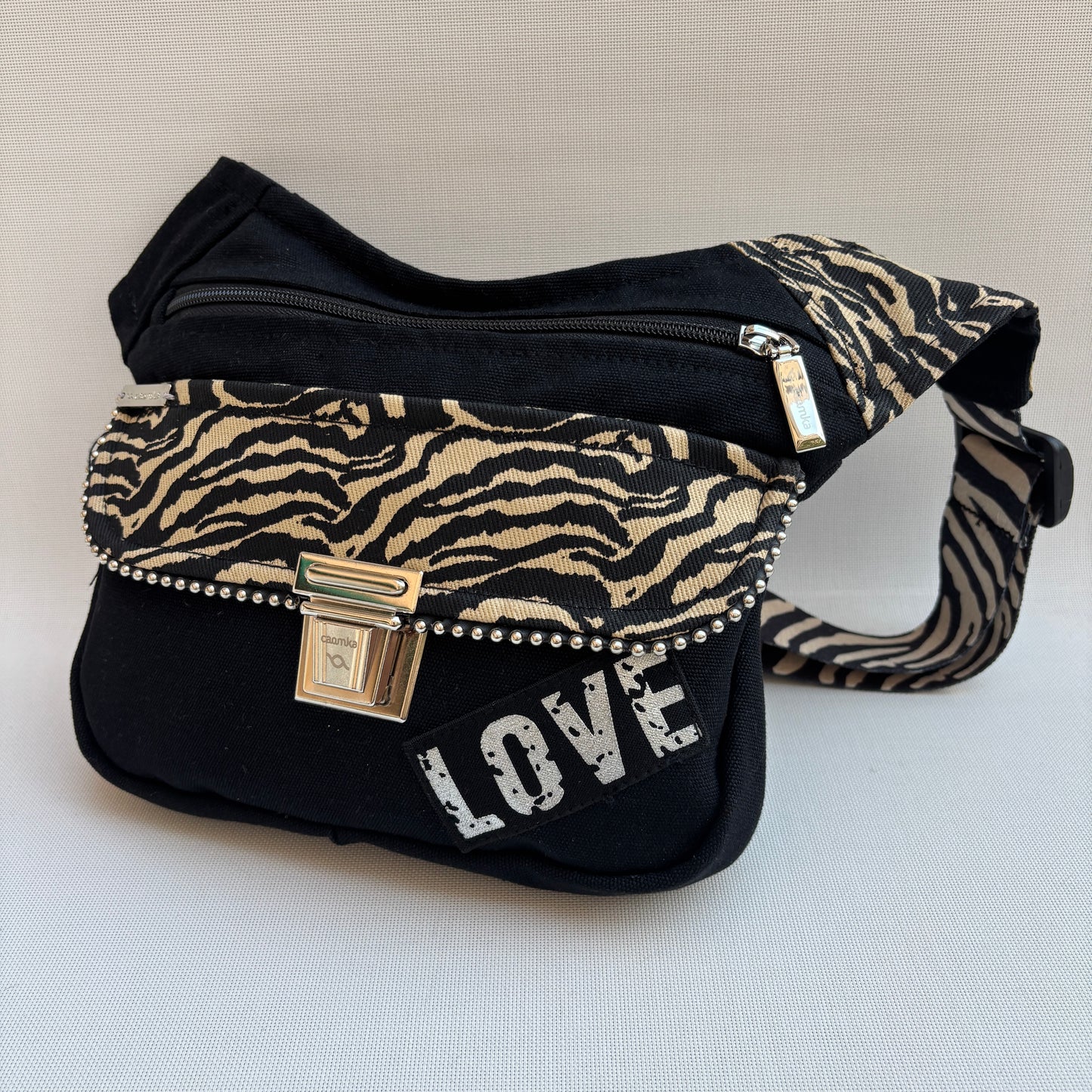 Riñonera "Special Animal Print Top Love" + Bolsillo trasero · Pieza Única Núm. 16652