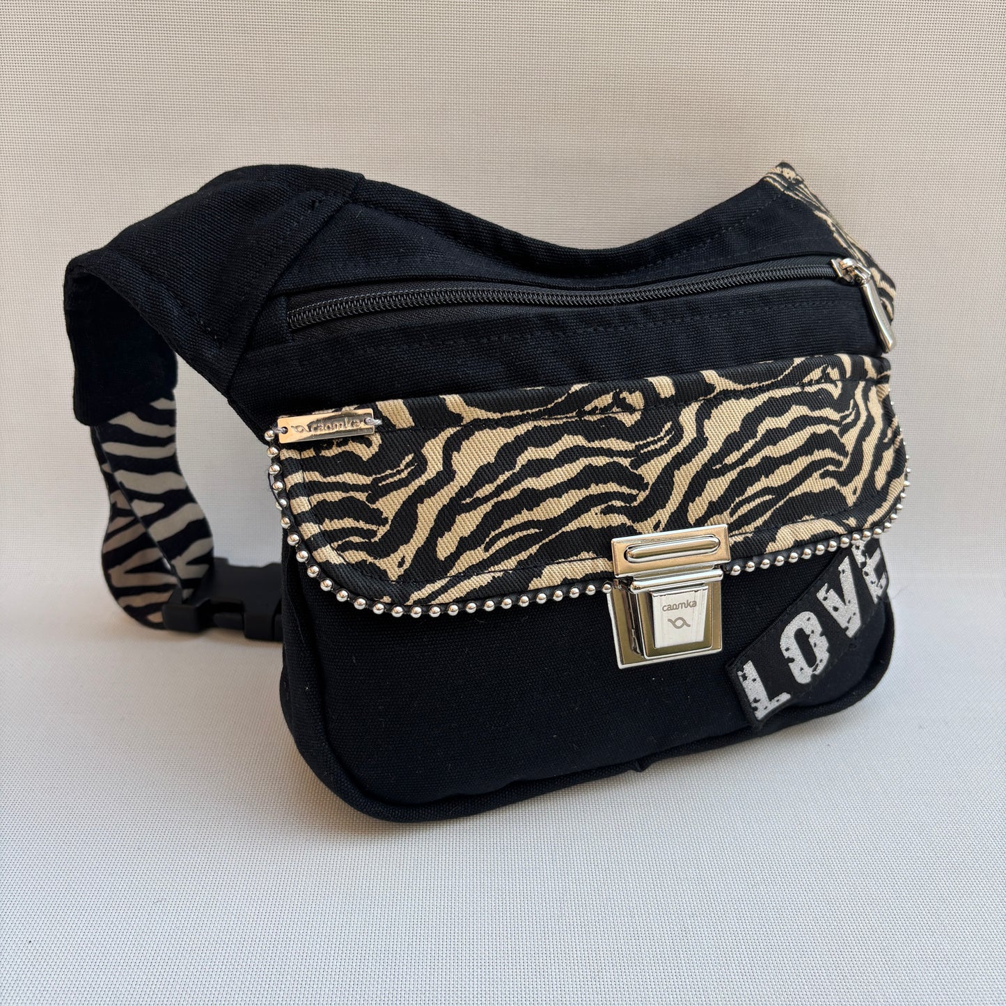 Riñonera "Special Animal Print Top Love" + Bolsillo trasero · Pieza Única Núm. 16652