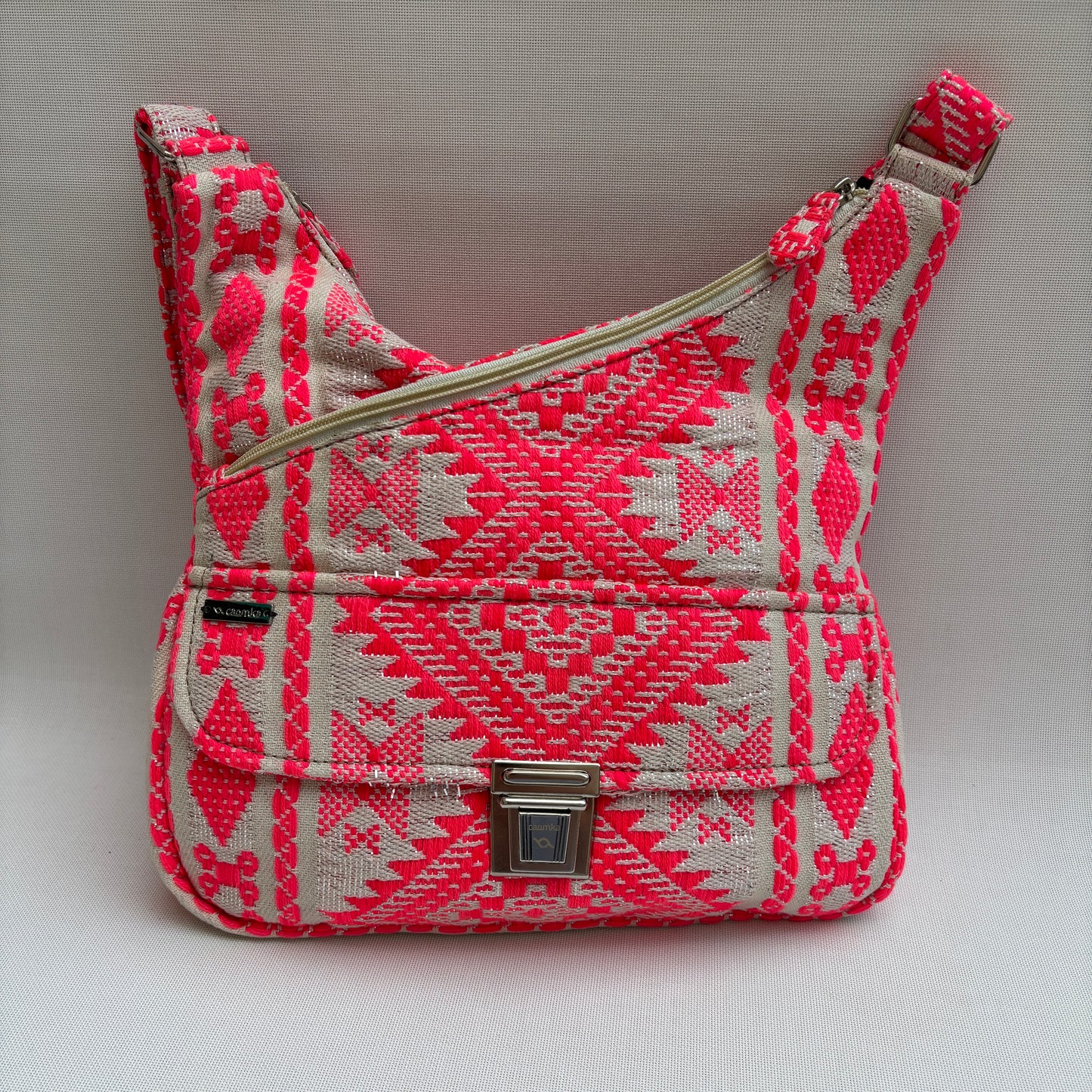 Bolso Bandolera Súper Caomka "Neon Desert Soul" · Pieza Única Núm. 18795