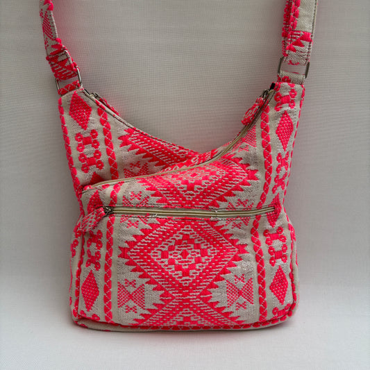 Bolso Bandolera Súper Caomka "Neon Desert Soul" · Pieza Única Núm. 18795