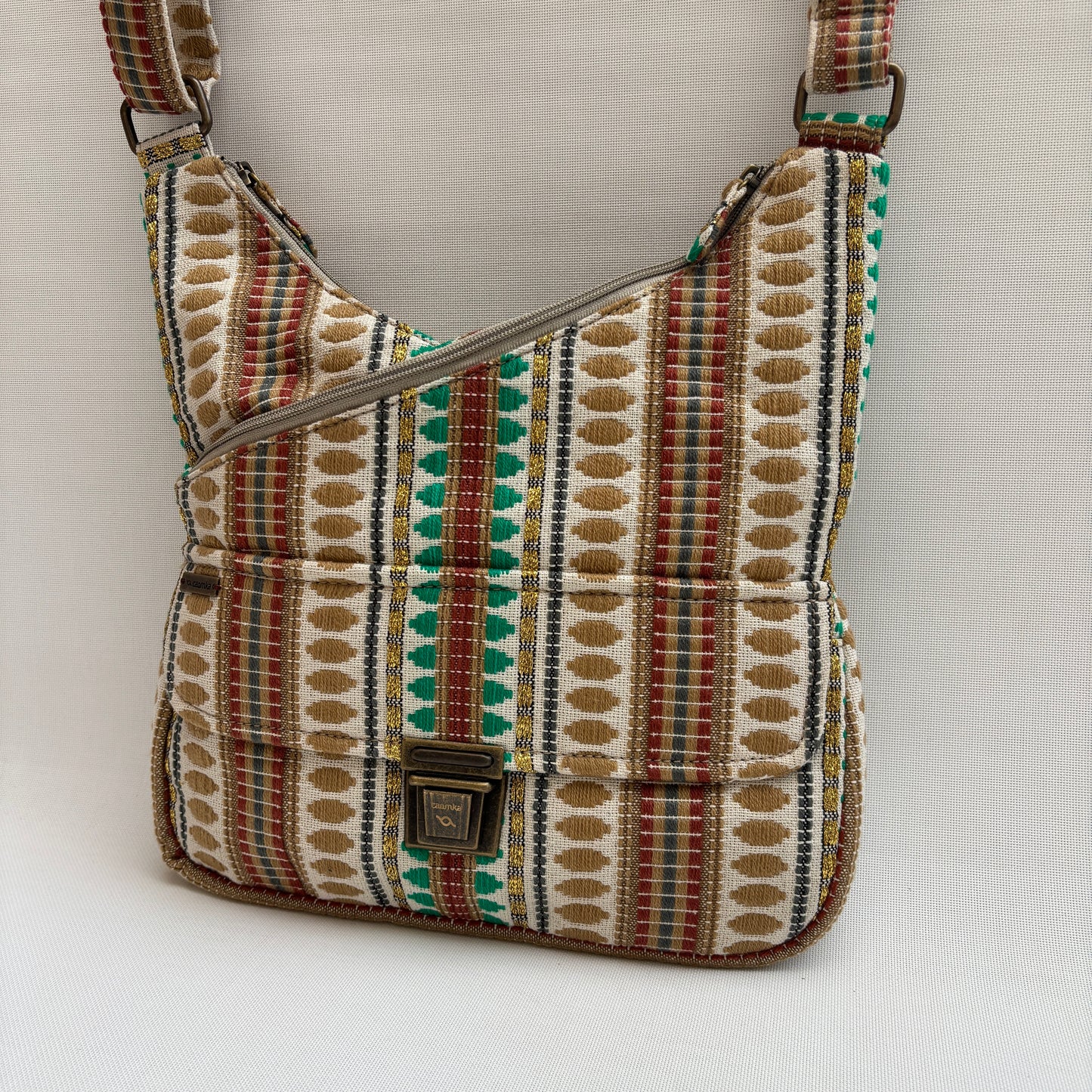 Bolso Bandolera Súper Caomka "Etnical Earth Spirit" · Pieza Única Núm. 18794
