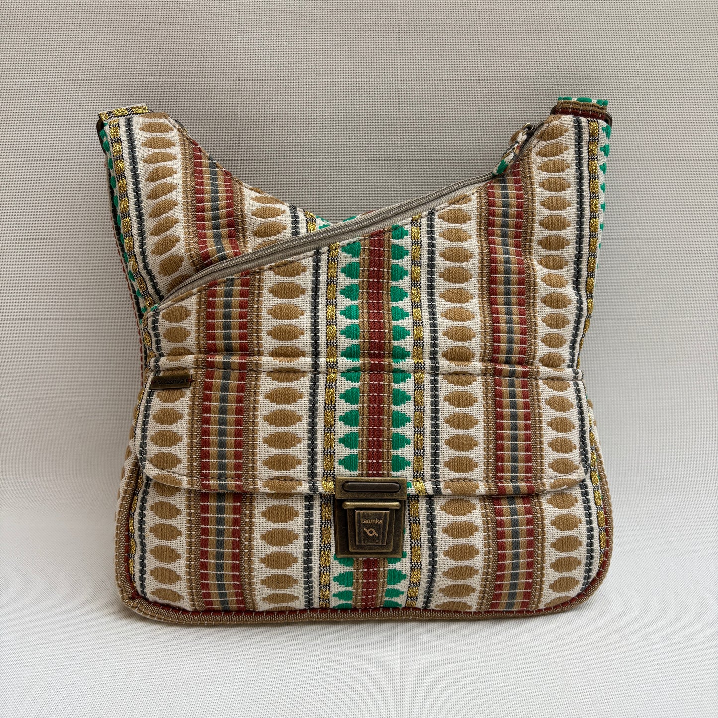 Bolso Bandolera Súper Caomka "Etnical Earth Spirit" · Pieza Única Núm. 18794